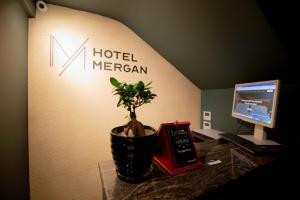 Certifikát, hodnocení, plakát nebo jiný dokument vystavený v ubytování Mergan Hotel