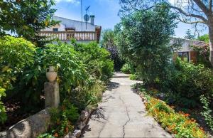 A garden outside Can tronca
