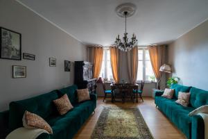 Posedenie v ubytovaní Apartament nad Wysła
