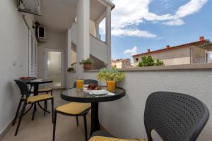 Balcon ou terrasse dans l'établissement Apartments Divna