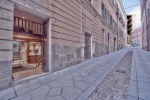 Budynek, w którym mieści się apartament