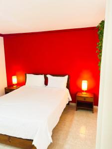 Krevet ili kreveti u jedinici u okviru objekta LUTIX HOTELS