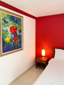 Krevet ili kreveti u jedinici u okviru objekta LUTIX HOTELS