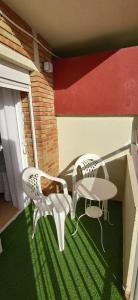 Balkon lub taras w obiekcie Apartamento Estudio Ruymar Jupiter