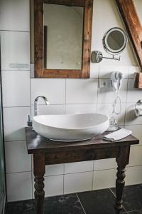 Vannituba majutusasutuses Penzion Adamův Dvůr