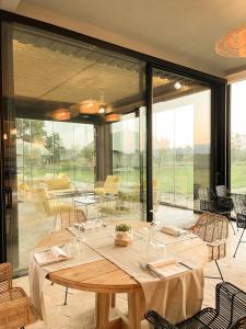 Istumisnurk majutusasutuses Terme di Vulci Glamping & Spa