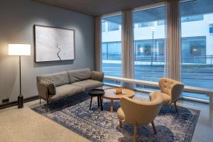 Posezení v ubytování Radisson Blu 1919 Hotel, Reykjavík
