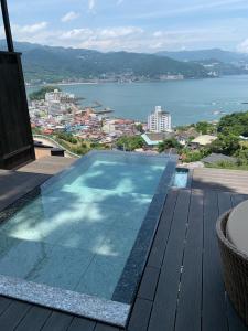 日式旅馆周边自然景观