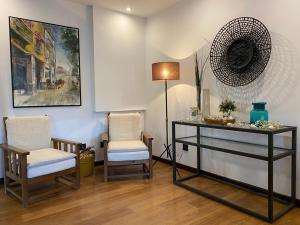 Posezení v ubytování Hotel Entredos