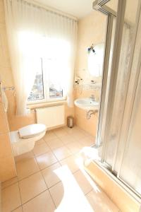 Koupelna v ubytování Hotel Thormählen