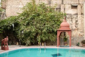 Bazén v ubytování Hotel Bissau Palace nebo v jeho okolí