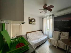 Posezení v ubytování Villa Abeona