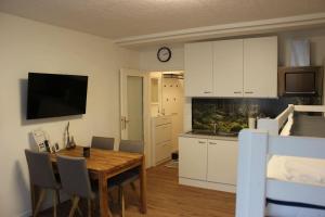 Kuchyňa alebo kuchynka v ubytovaní Gemütliches 4er Apartment in Skilift-Nähe