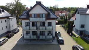 Budova, v ktorej sa apartmánový hotel nachádza