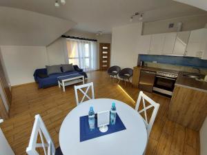 Kuchyňa alebo kuchynka v ubytovaní Apartamenty Kapitanskie