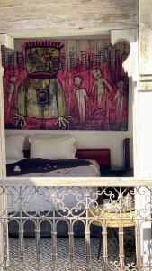 Istumisnurk majutusasutuses BCK Art Riad