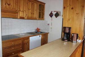 Dapur atau dapur kecil di Residence Nagler Appartement BADI