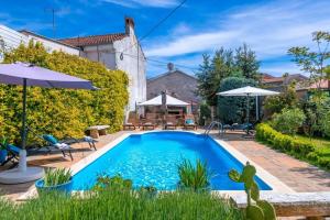 Bazén v ubytování Villa Kažun with private pool and two gardens nebo v jeho okolí