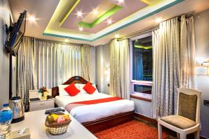 Voodi või voodid majutusasutuse Hotel BnB Mhepi toas