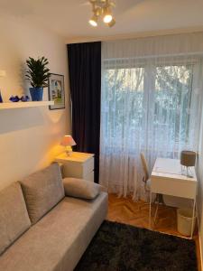 Posezení v ubytování Apartament pod Pawiem