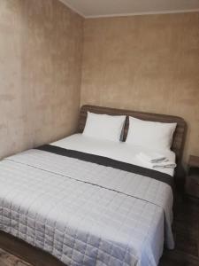 Postel nebo postele na pokoji v ubytování Prometey Hotel