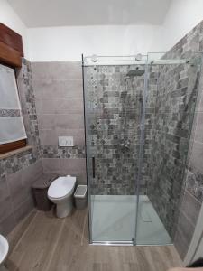 Koupelna v ubytování Casa Luna