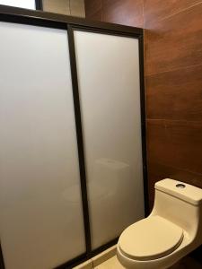 Koupelna v ubytování Hotel Posada Ruiseñor