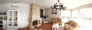A seating area at Villa yasleni
