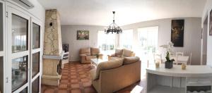 A seating area at Villa yasleni