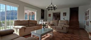 A seating area at Villa yasleni
