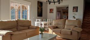 A seating area at Villa yasleni