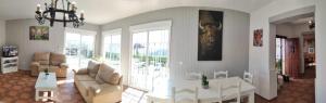 A seating area at Villa yasleni