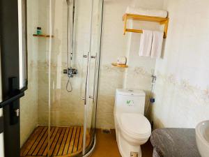 Koupelna v ubytování Sapa Garden Hotel