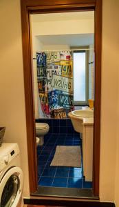 A bathroom at La casa di Archimede