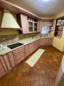 Kuchyň nebo kuchyňský kout v ubytování Villa Francesca