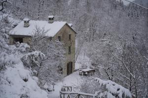 Casina del Ponte during the winter