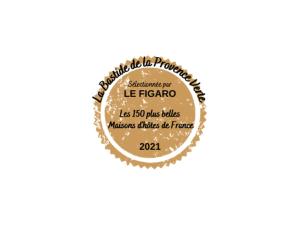 una etiqueta para un restaurante mexicano en La Bastide de la Provence Verte, chambres d'hôtes, en La Roquebrussanne