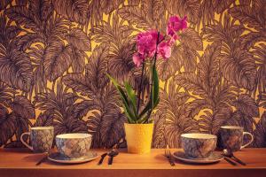 Coffee and tea making facilities at Panorama Home