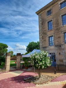 Zahrada ubytování Gites de l'écluse "Au fil de l'Aude"