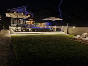 Zahrada ubytování Villa Lukas