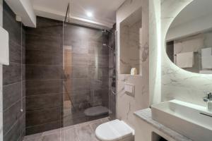 Koupelna v ubytování HOTEL AGAPE