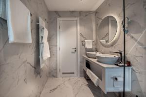 Koupelna v ubytování HOTEL AGAPE