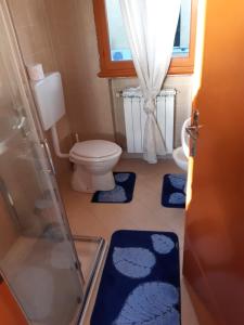 Koupelna v ubytování Miniappartamento Singolo
