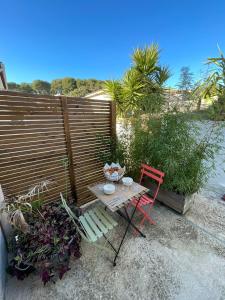 Taman di luar Studio vallon d'Azur à Carqueiranne