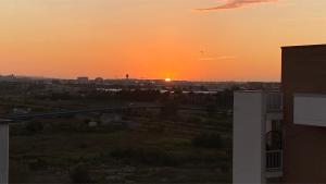 The sunrise or sunset as seen from Az apartmant or nearby