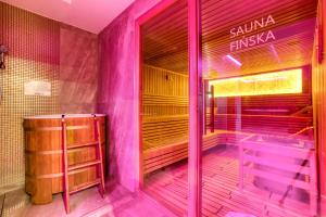 Koupelna v ubytování Hotel & Spa Biały Dom