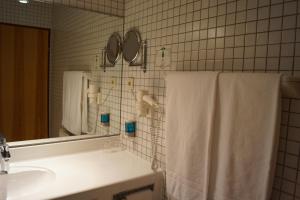 Koupelna v ubytování Hotel Bischof