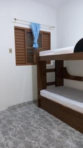 Krevet ili kreveti na sprat u jedinici u okviru objekta Pousada Alexandrina