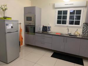 Kuchyň nebo kuchyňský kout v ubytování Superbe appartement à Trinité