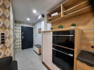 Kuchyň nebo kuchyňský kout v ubytování Apartamenty Lubin -Amaretto-